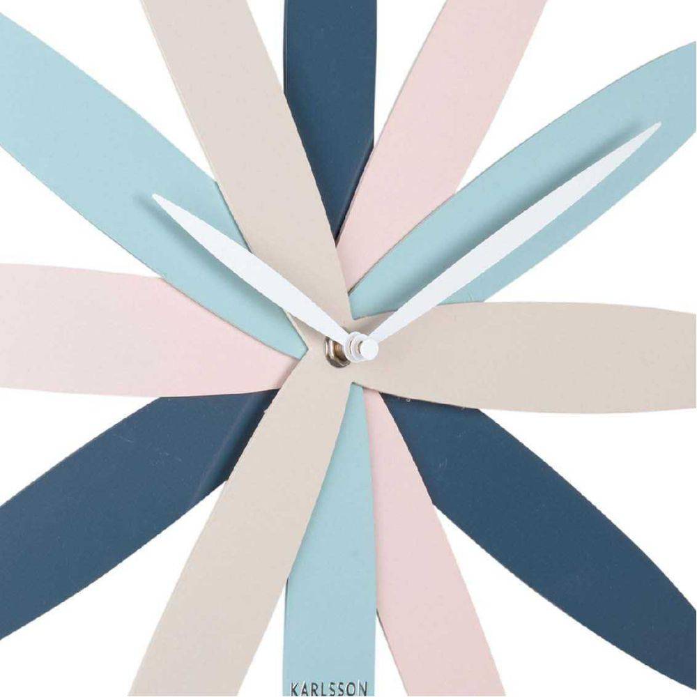 Karlsson - Horloge murale en métal Bloom - Imagen 4