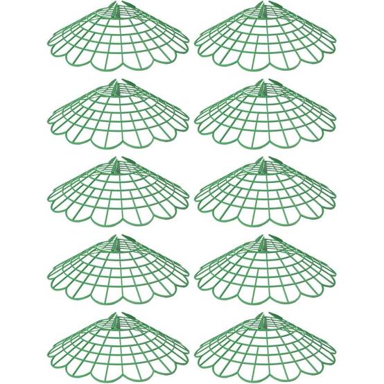 Lot de 10 supports pour fraises - Anti-pourriture & surélévation - Plastique résistant UV - Living123 - Image 3