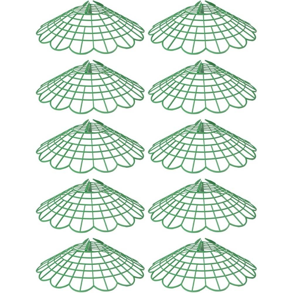 Lot de 10 supports pour fraises - Anti-pourriture & surélévation - Plastique résistant UV - Living123 - Image 3
