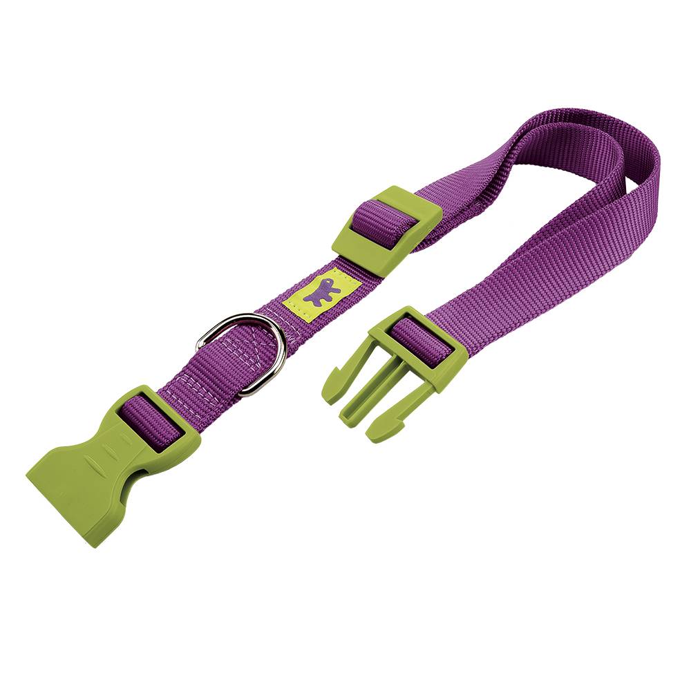 Ferplast - CLUB C10/32 COLOURS Collier chien  A: 23÷32 cm - B: 10 mm Violet - Imagen 1