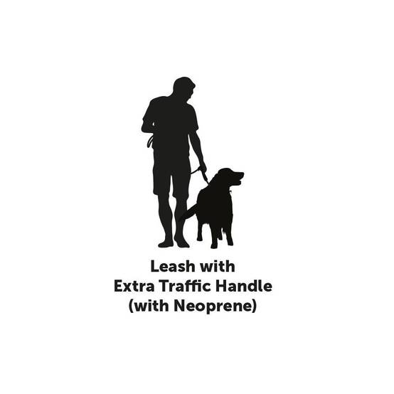 Laisse KAYGA noir avec petit rangement 1.60 m x 25 mm pour chien - Image 4