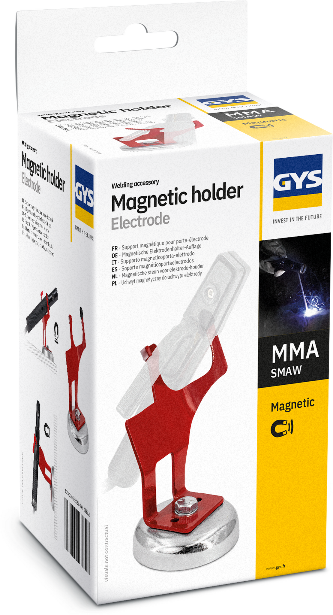 Support magnétique pour porte-électrode GYS 038028 Gys - Image 5