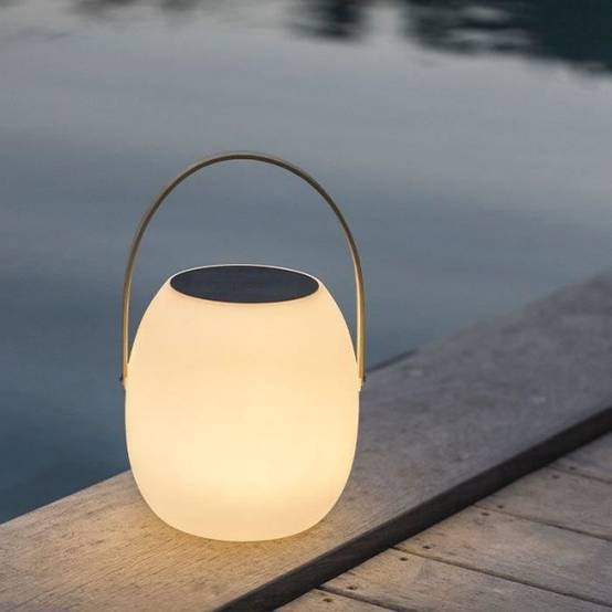 Lumisky - Baladeuse solaire - LUMISKY - JIMMY - LED blanc - H34 cm - Port de charge USB - Image 2