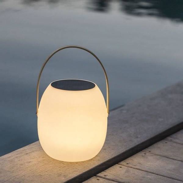 Lumisky - Baladeuse solaire - LUMISKY - JIMMY - LED blanc - H34 cm - Port de charge USB - Image 2
