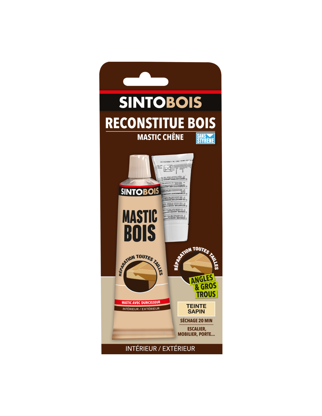Sintobois Mastic_60g_sapin - Sinto