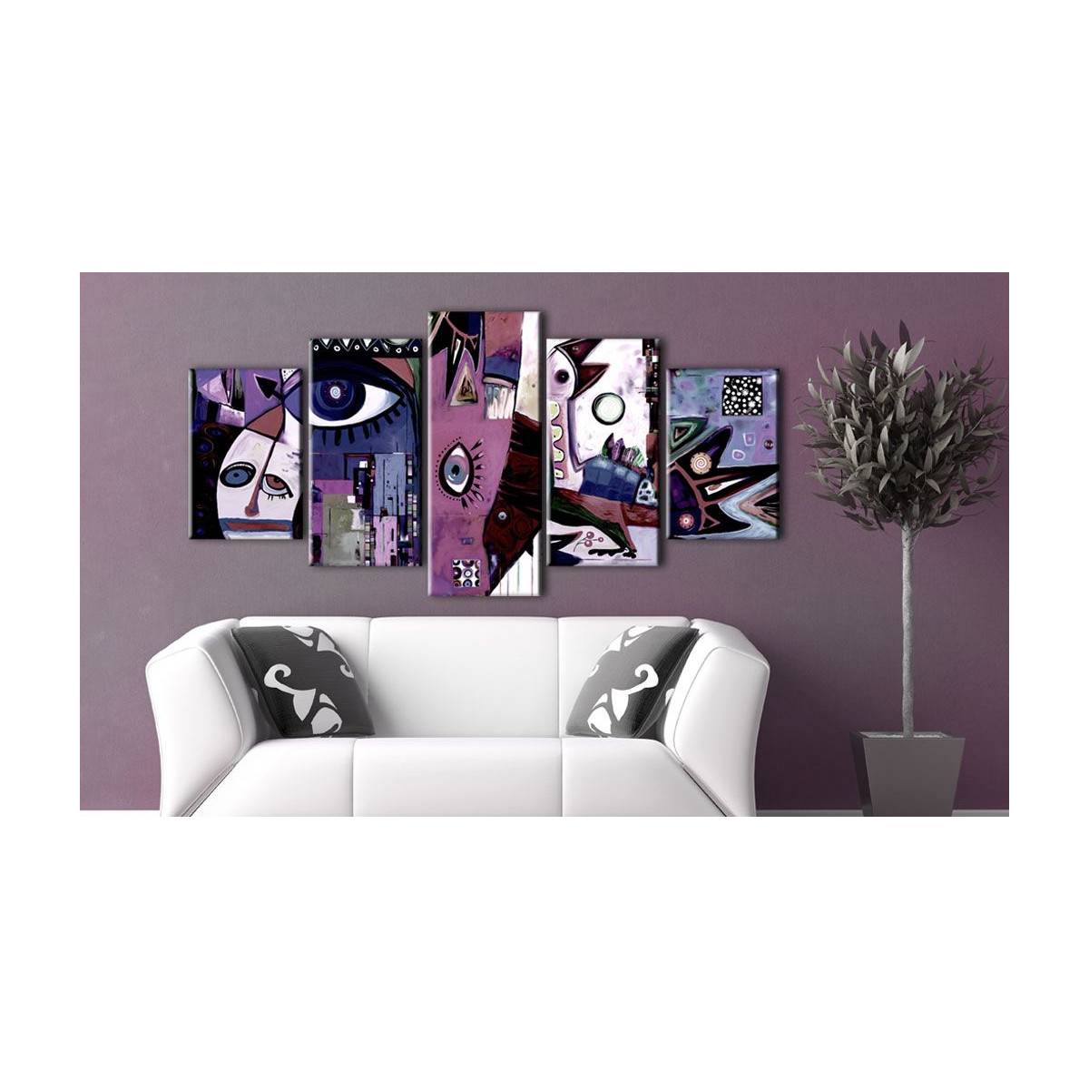Tableau Imprimé "Skyward Circus" 50 x 100 cm - Image 2
