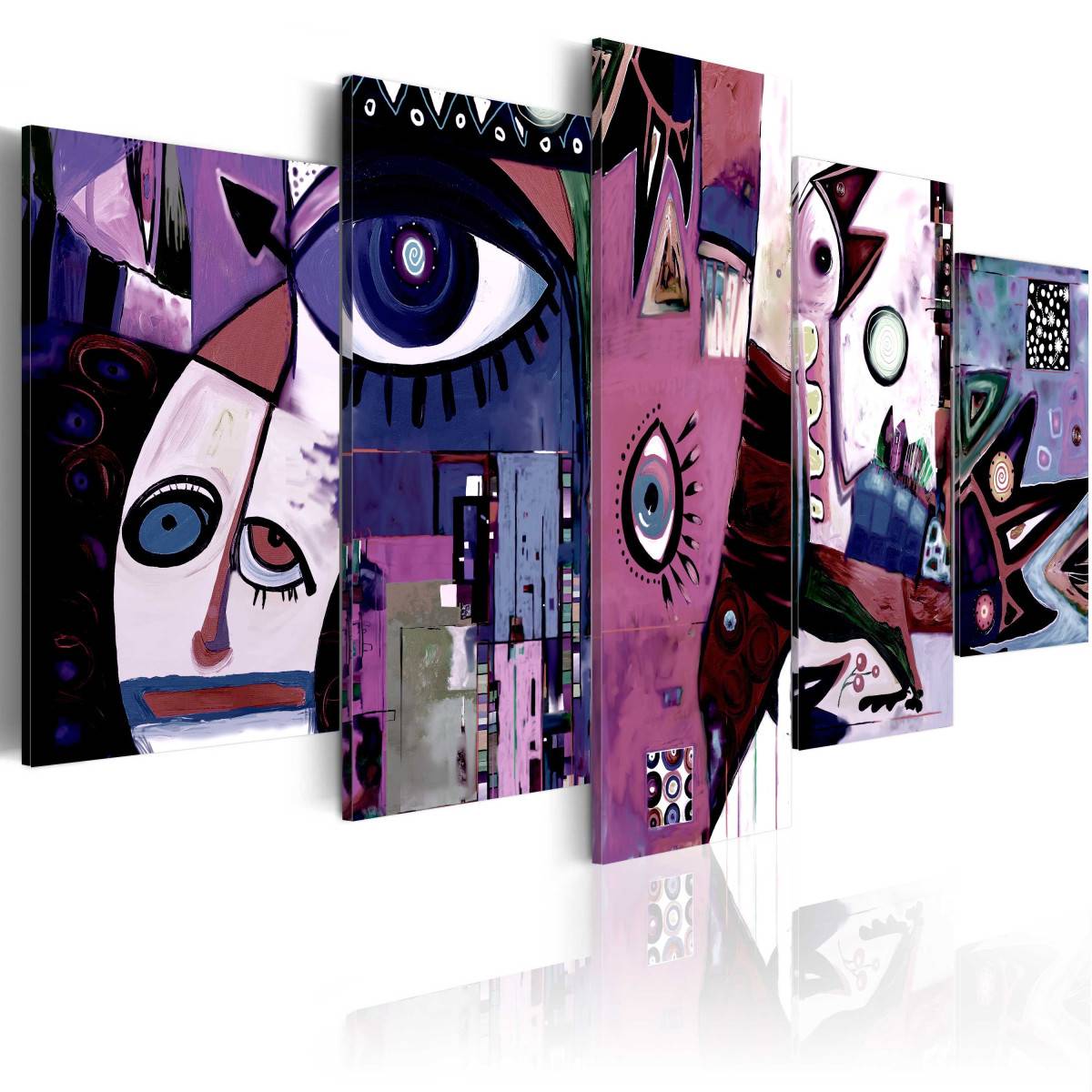 Tableau Imprimé "Skyward Circus" 50 x 100 cm - Image 1