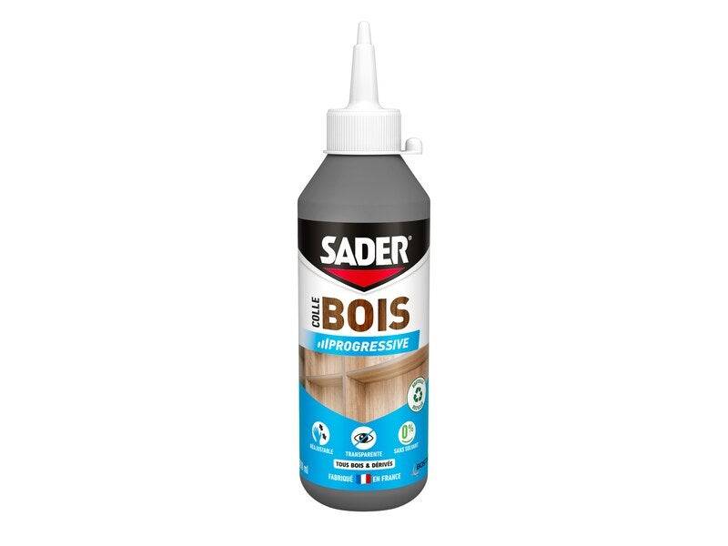 Sader - Colle d'assemblage vinyl bois interieur sech.progressif sader 500ml