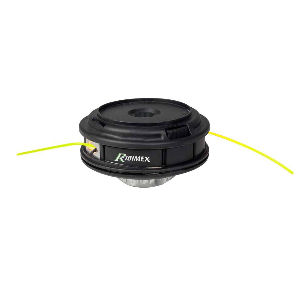 Ribimex - Tête universelle pour débroussailleuse avec 2,5m de fil rond 2,4mm