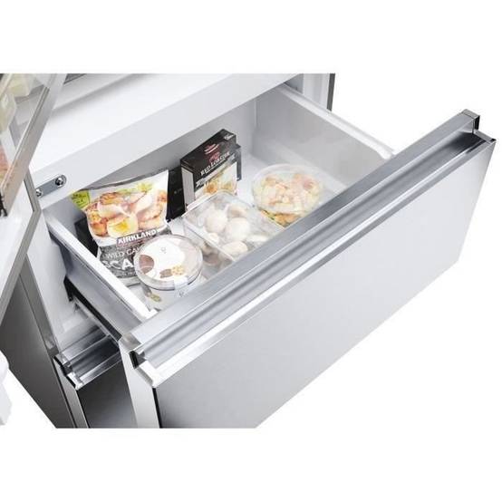 Réfrigérateur américain multi-portes 477 L Total No Frost, distributeur d’eau, compresseur inverter - Haier - Image 6