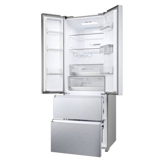 Réfrigérateur américain multi-portes 477 L Total No Frost, distributeur d’eau, compresseur inverter - Haier - Image 3