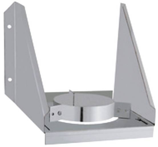 Support mural réglable 60–110 mm pour conduit flexible isolé Ø150/210 mm