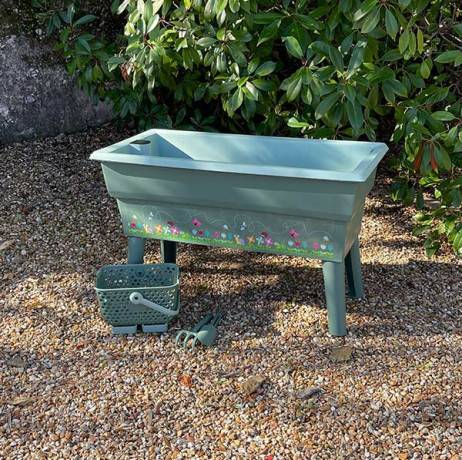 Mv Industries - Jardinière Calipso mini junior 40L Vert Olive/Vert Amande + accessoires - Imagen 2