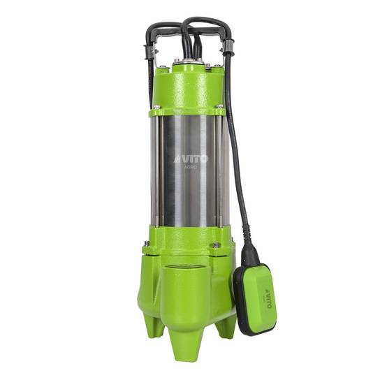 Pompe de relevage Eaux usées 1500W Egouts Caves Inondées Acier Inoxydable VITO - Image 1