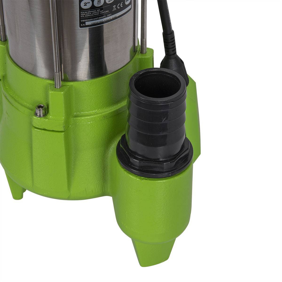 Pompe de relevage Eaux usées 1500W Egouts Caves Inondées Acier Inoxydable VITO - Image 5