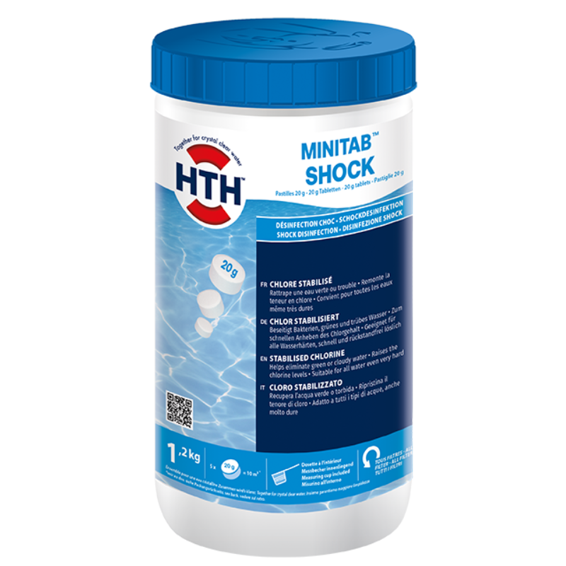 Hth - Chlore choc hth® MINITAB Shock 20g - 5 kg - Imagen 5