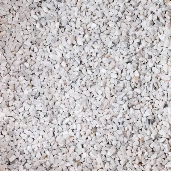 Gravier Marbre Blanc Carrare 8-12 mm - Lot de 2 big bag de 500 kg (20 m²) - RO'MA NATURE - Image 1