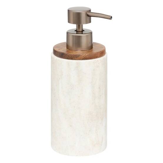 Distributeur de Savon Design "Côme" 19cm Beige