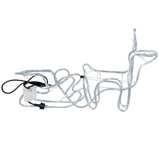 Autre - Déco lumineuse Renne LED 324 ampoules blanc chaud 9m IP44 - Image 1