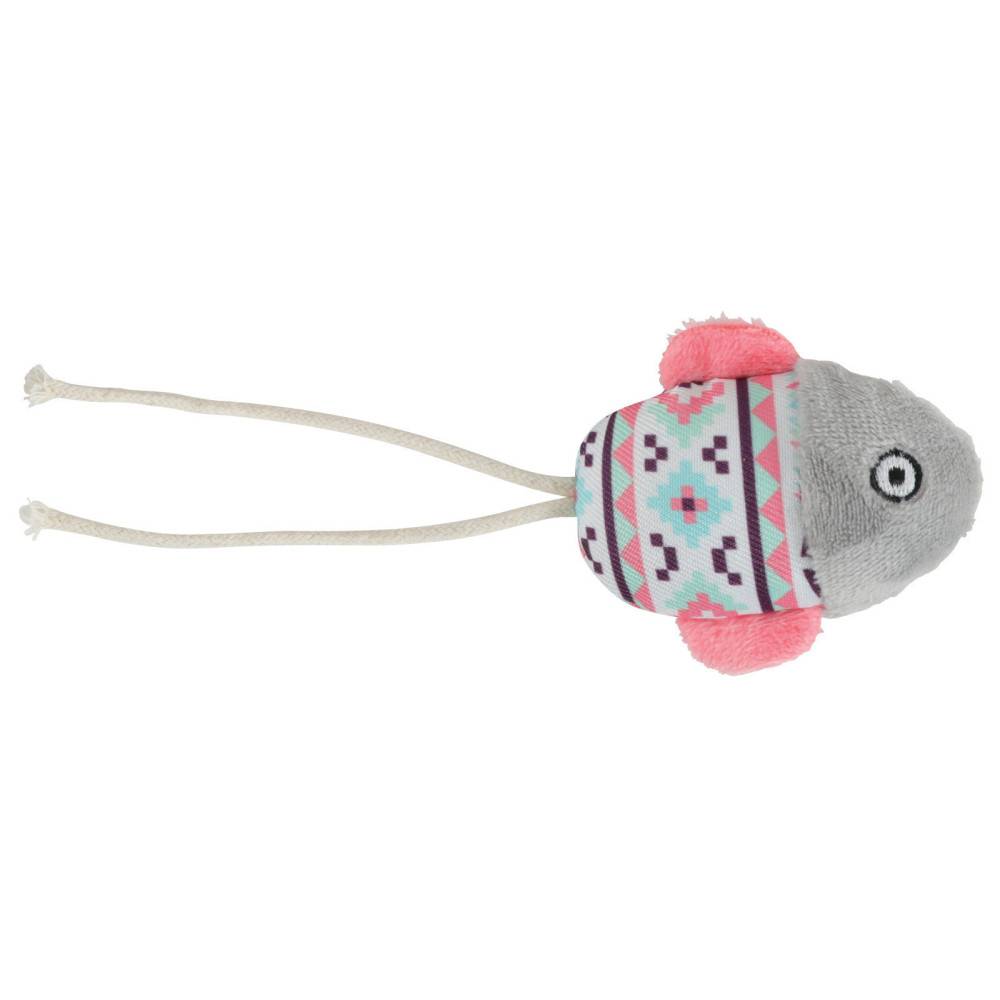 Zolux - Poisson gris Kali 15 x 6 x 3 cm avec catnip Jouet chat - Imagen 2