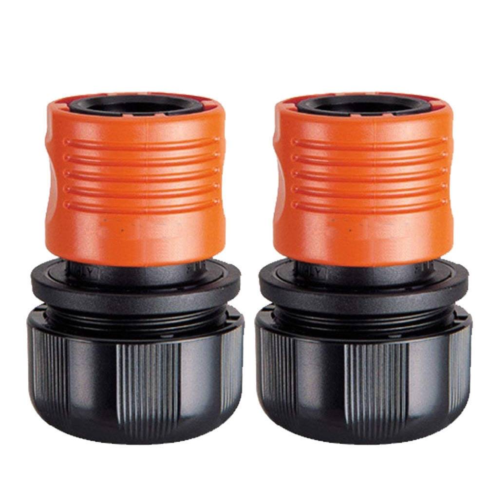 2 raccords Rapides pour Tuyau d'arrosage 3/4 - 19 par 25 mm - Imagen 1