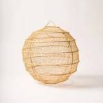 Suspension Boule Raffia - 50 cm - Image 1