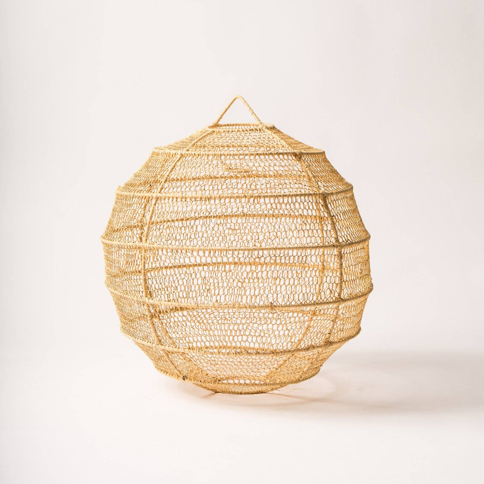 Suspension Boule Raffia - 50 cm - Image 2