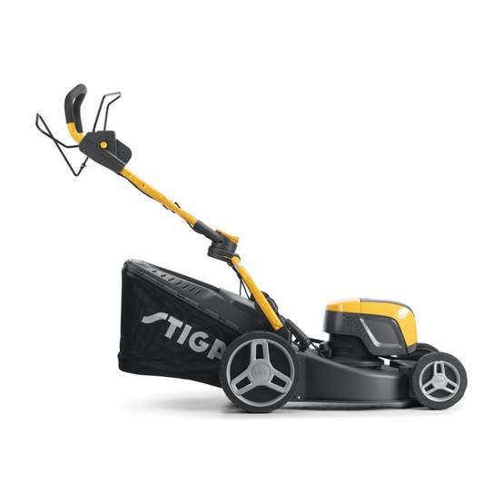 Stiga - Tondeuse à batterie Combi 548e S, 48 V, Largeur 46 cm avec guidon Fulcrum pliable et bac de ramassage hybride 60 L - STIGA - Image 3