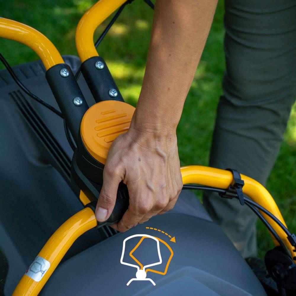 Stiga - Tondeuse à batterie Combi 548e S, 48 V, Largeur 46 cm avec guidon Fulcrum pliable et bac de ramassage hybride 60 L - STIGA - Image 10