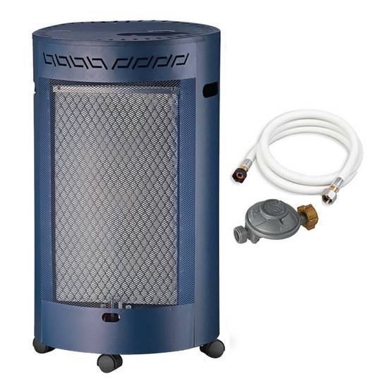 Favex - Chauffage d'appoint à gaz Ektor Catalyse - FAVEX - Prêt à l'emploi livré avec Tuyau et détendeur - Jusqu'à 25 m² - Image 1