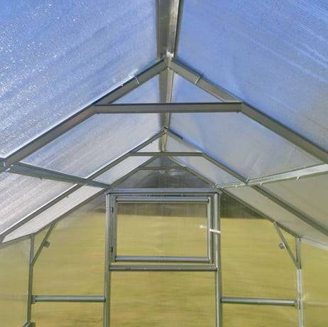 Serre KLASIKA BERNARD 2,35 x 4 m (9,4 m²), 6 mm avec revêtement en polycarbonate - Image 7