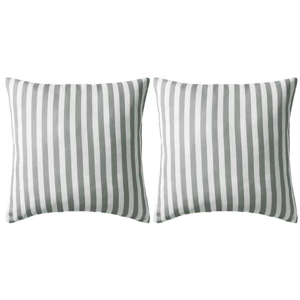 Coussin galette polyester gris 45 x 45 cm - Prolenta premium p324.2 - Image 2