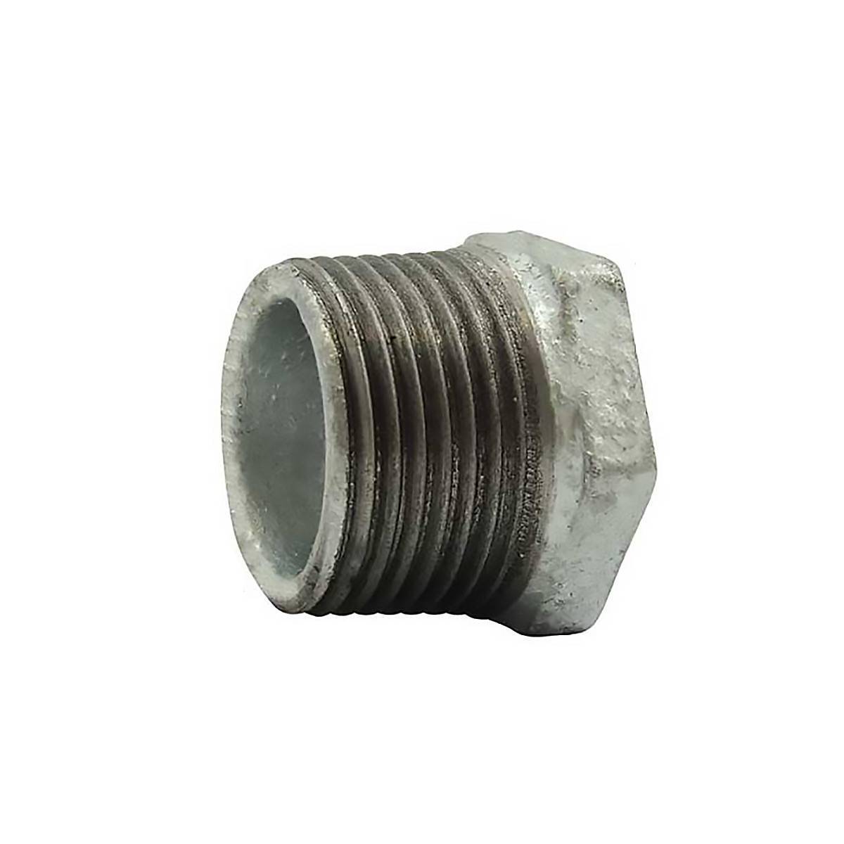 Réduction simple male/femelle en fonte maléable galvanisé - Ø A: 3'' | Ø B: 2''1/2
