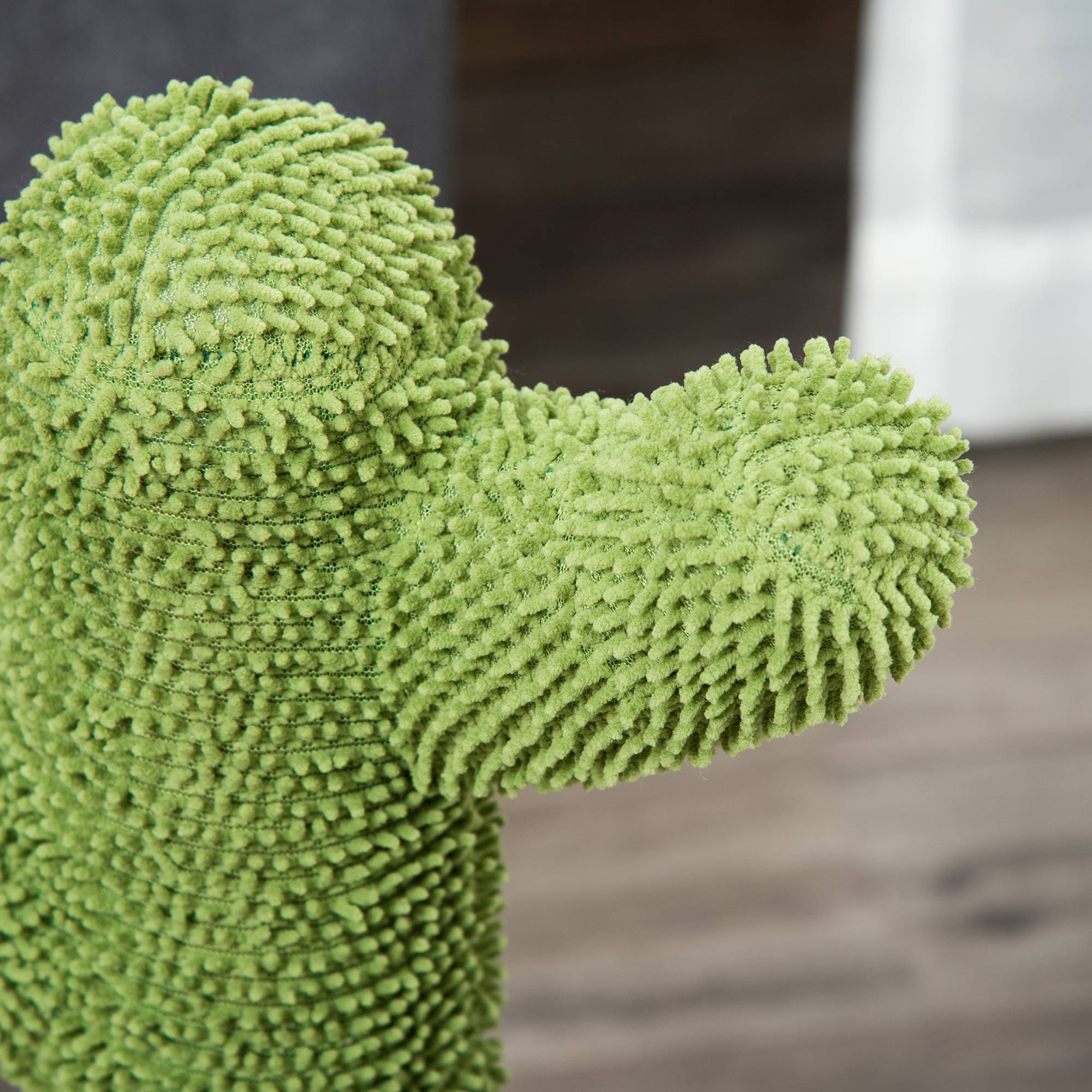 Arbre chat griffoir cactus sisal intérieur base jouet balles 40x40x65 cm vert - ComfortXL Outdoor Living - Image 9