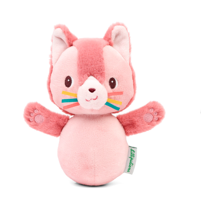 Peluche sonore Culbuto Jeanne le chat - Lilliputiens