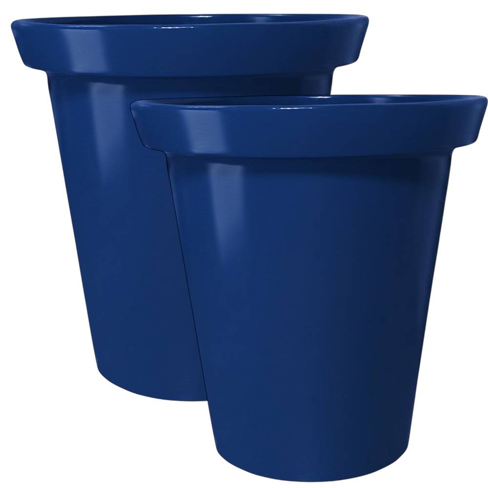 Plast'Up Rotomoulage - Pot de fleurs rond xxl delight 760l-lot de 2 - plast'up rotomoulage - Image 1