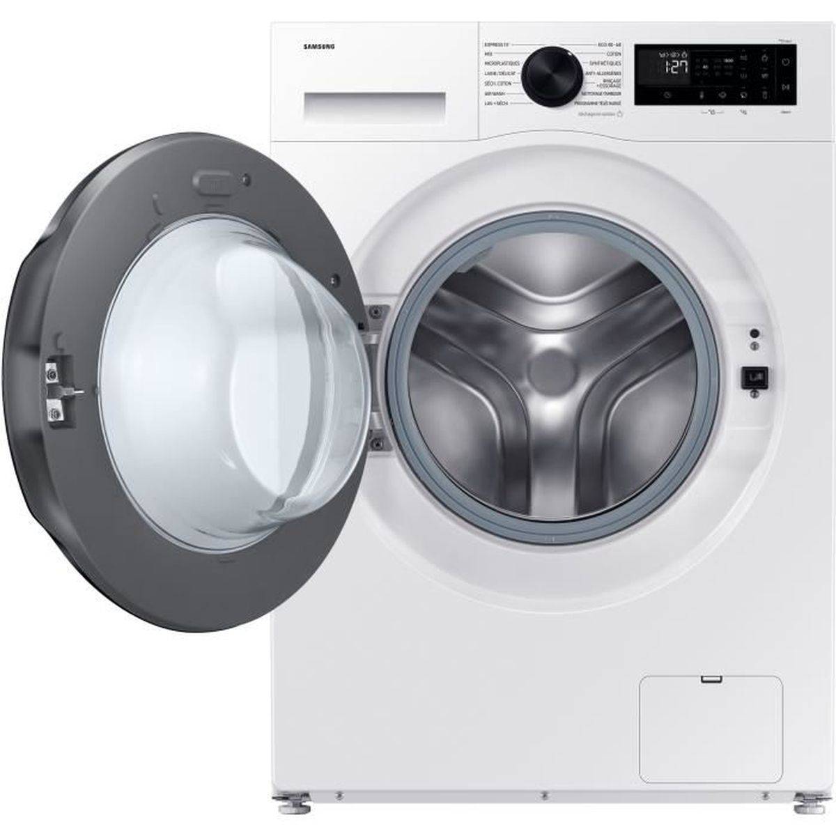 Lave-linge séchant 9/6 kg Samsung WD90DG5B15BE, AI ecobubble, vapeur, anti-microplastiques - SAMSUNG - Image 3