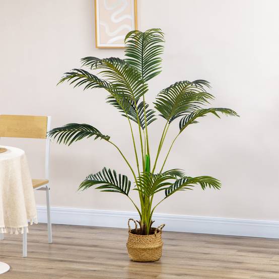 ComfortXL - Palmier Areca Artificiel PE Pour Maison Bureau Décoration Sans Souci 170cm Vert - ComfortXL Outdoor Living - Image 3