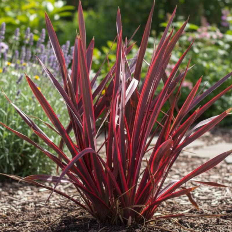 Lin de Nouvelle-Zélande Pink Panther, Phormium - Pot de 7,5L - 80/100 cm - Image 2