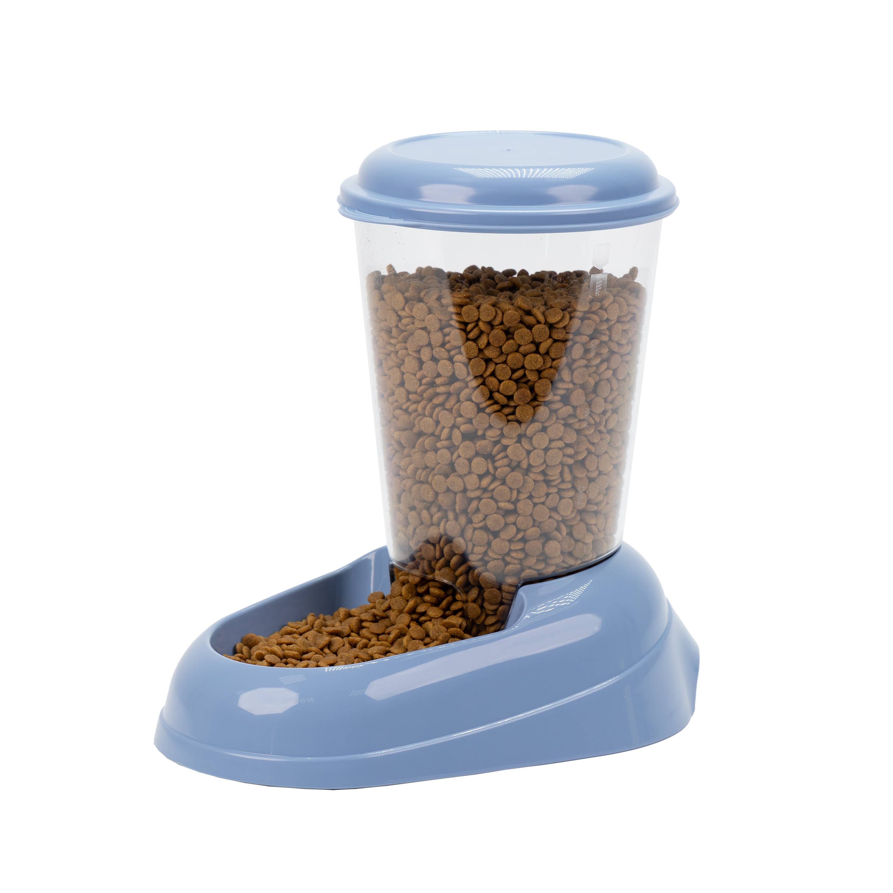 Ferplast - Ferplast Distributeur de croquettes pour chiens et chats ZENITH, 3 litres, Distributeur de croquettes pour animaux, fond antidérapant, 20,2 x 29,2 x h - Imagen 1