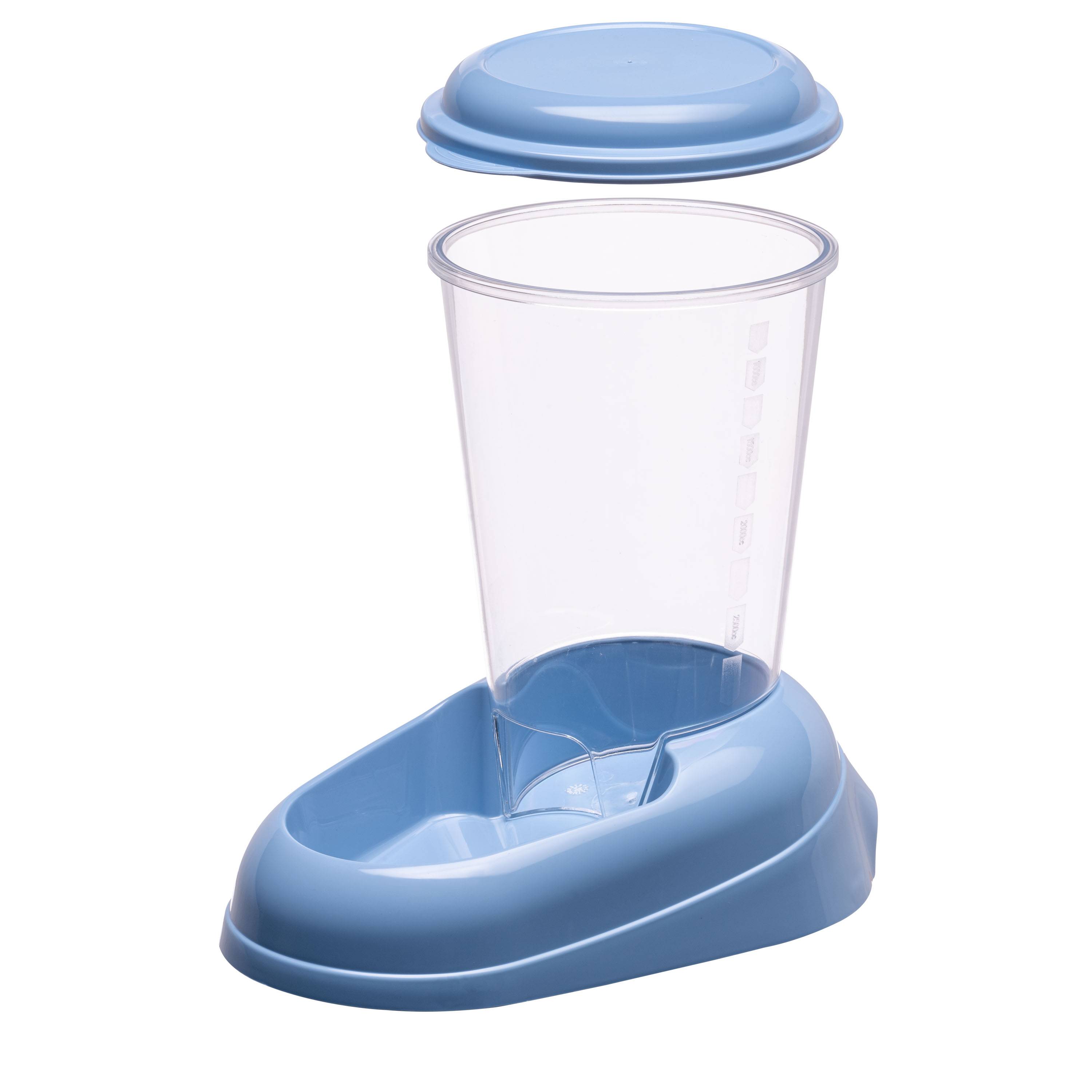 Ferplast - Ferplast Distributeur de croquettes pour chiens et chats ZENITH, 3 litres, Distributeur de croquettes pour animaux, fond antidérapant, 20,2 x 29,2 x h - Imagen 9