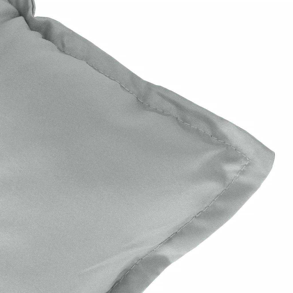 ComfortXL - Lot de 2 Coussins Dossier Haut Polyester Anti-glisse pour Chaise de Jardin Gris Clair Mélangé 120x50cm – ComfortXL Outdoor Living - Image 9
