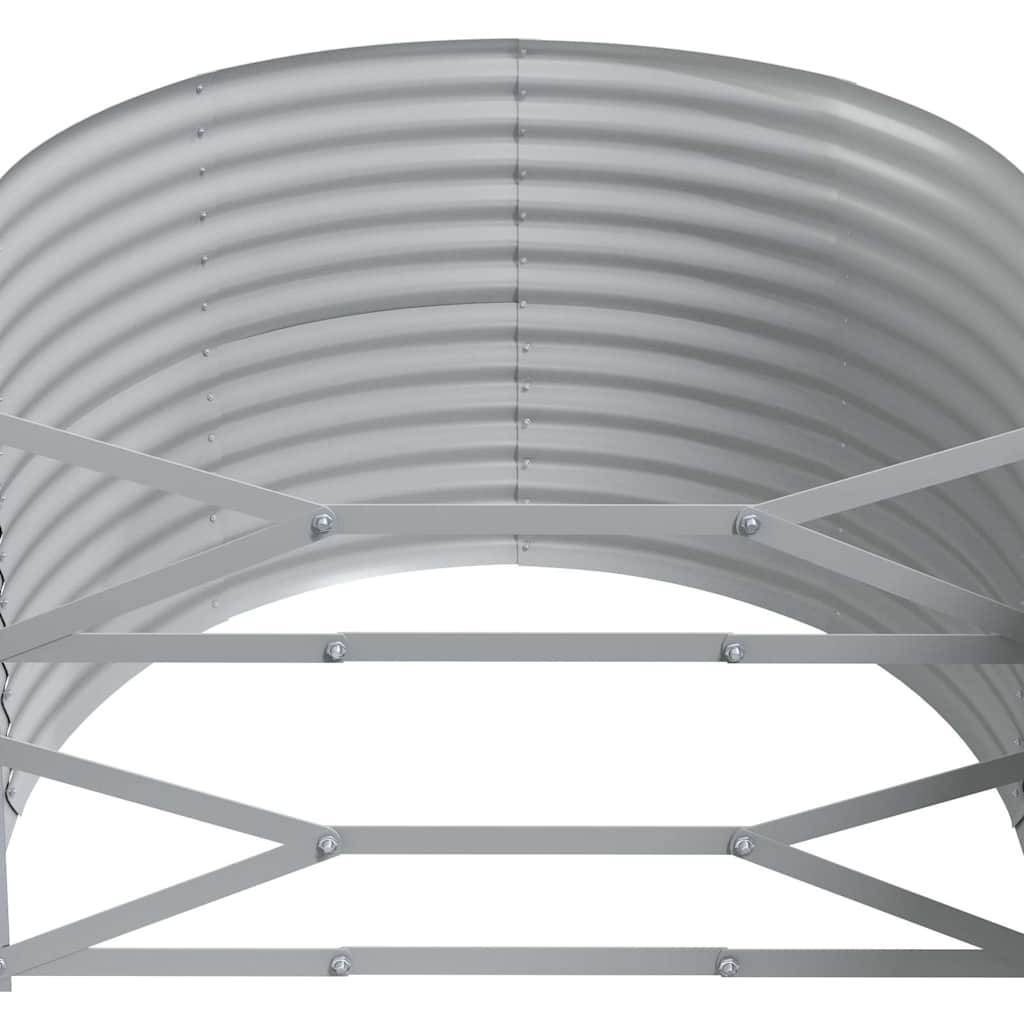 Vidaxl - Lit surélevé de jardin Acier galvanisé Anthracite vidaXL 319061 - Image 6