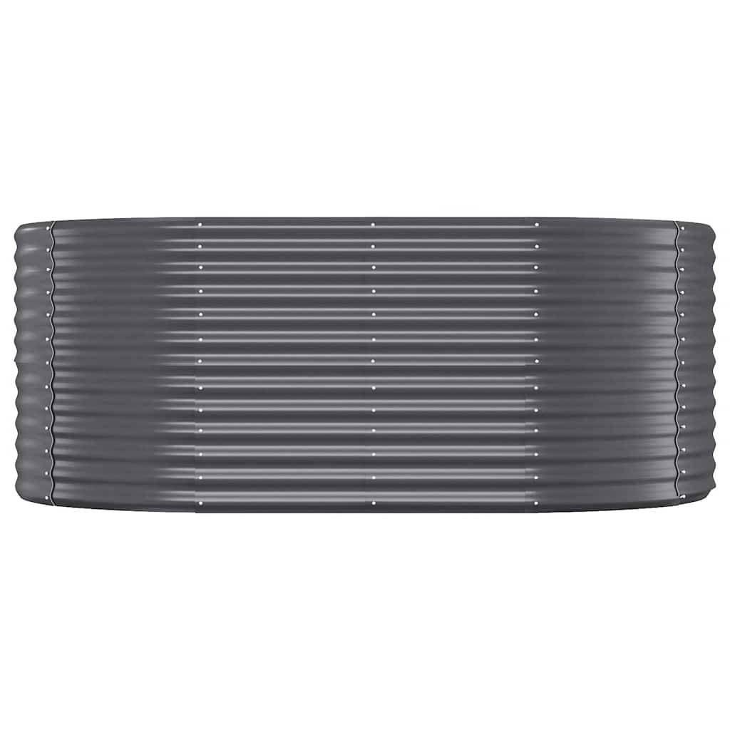 Vidaxl - Lit surélevé de jardin Acier galvanisé Anthracite vidaXL 319061 - Image 8