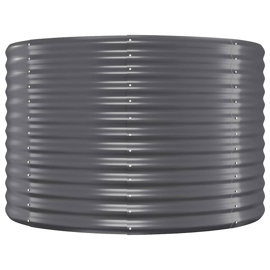 Vidaxl - Lit surélevé de jardin Acier galvanisé Anthracite vidaXL 319061 - Image 5