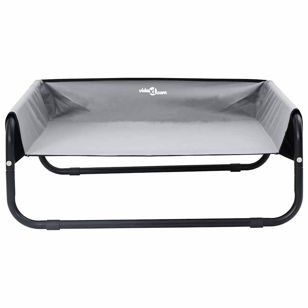 Lit pour chien surélevé en tissu Oxford pour jardin et maison Gris clair L – ComfortXL Pet Living - Image 4