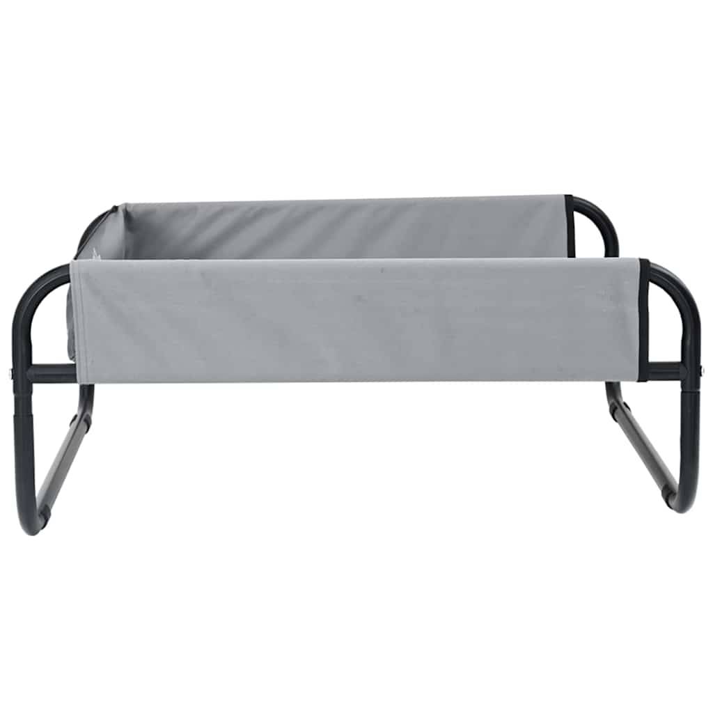 Lit pour chien surélevé en tissu Oxford pour jardin et maison Gris clair L – ComfortXL Pet Living - Image 5