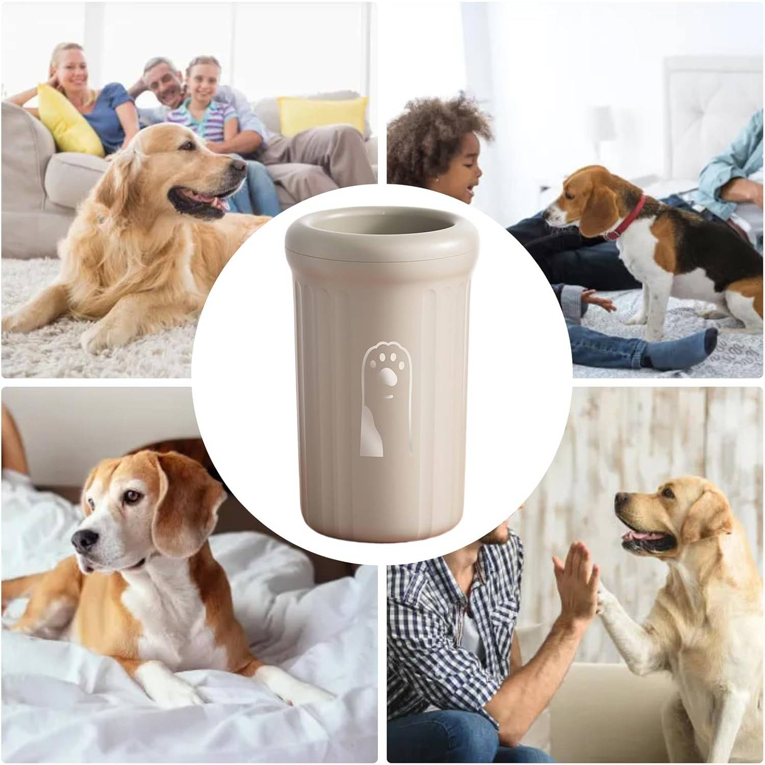 DtopbuyAge - Cup Nettoyante Pattes Chien - Portable et Douce  DtopbuyAge - Image 5