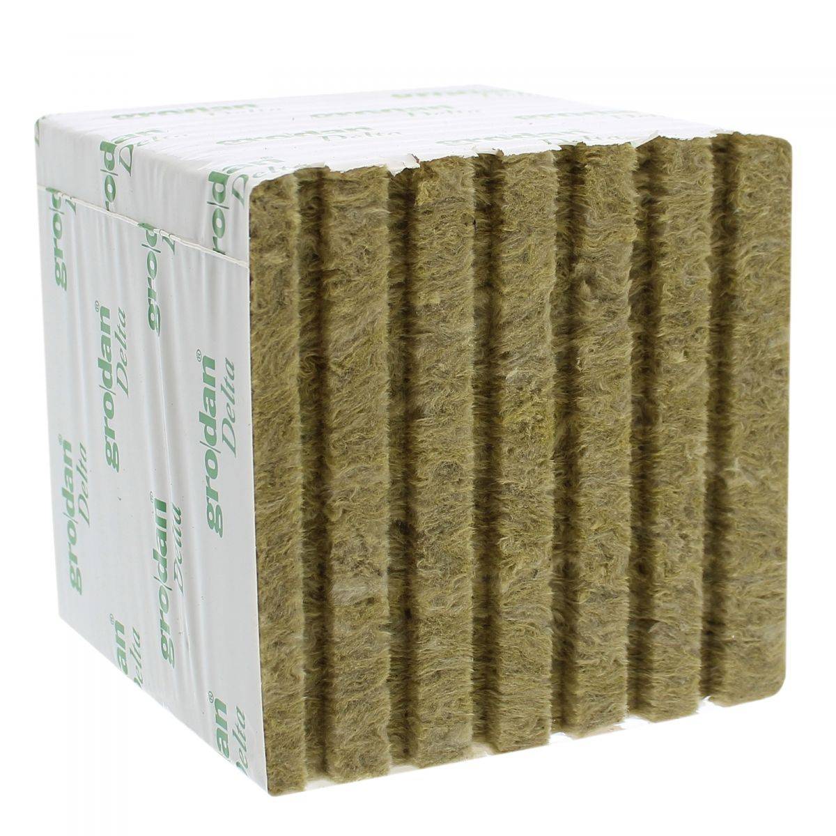 Carton de 48 blocs GRODAN Delta 15x15cm - Trou 4 cm - Image 4