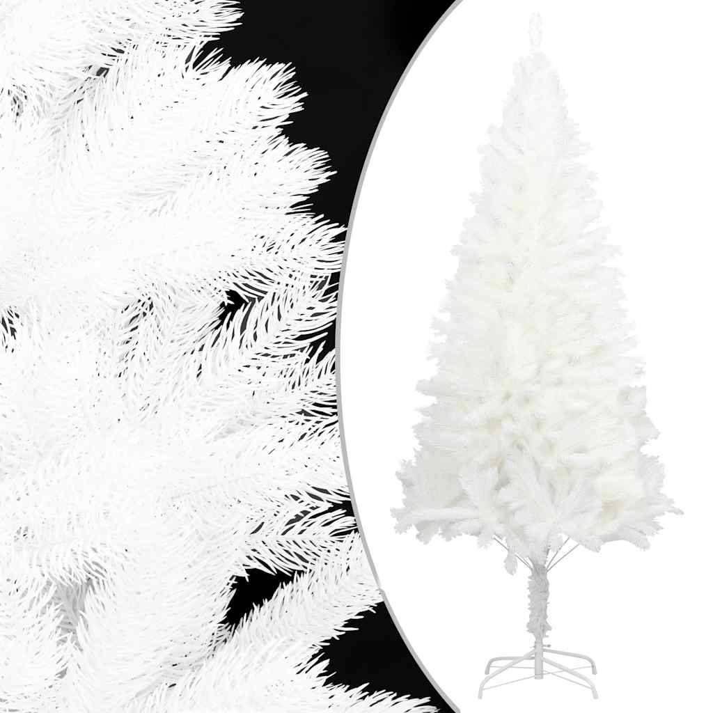 ComfortXL - Sapin de Noël Artificiel Complet PE avec LED pour Fêtes Blanc 120 cm – ComfortXL Outdoor Living - Image 2